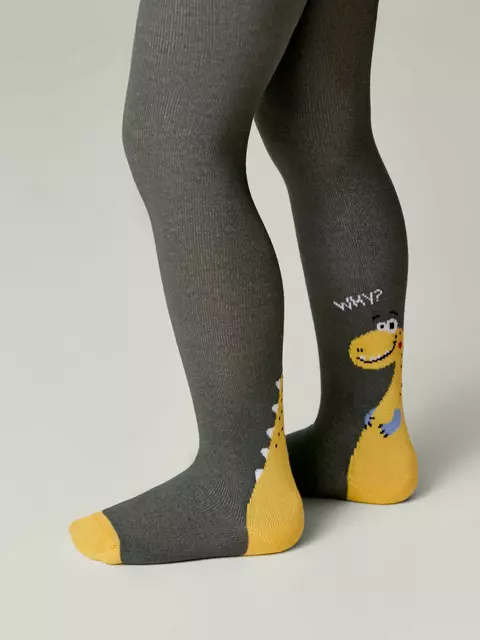 Колготки детские conte-kids tip-top 715 хаки, 4С-01СП, 80-86 (14), CONTE-KIDS,  - 3