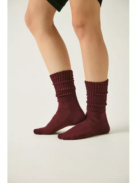 Носки женские (махровая стопа) conte comfort 750 темно-бордовый, , 39-41 (25-27), CONTE ELEGANT, - 1