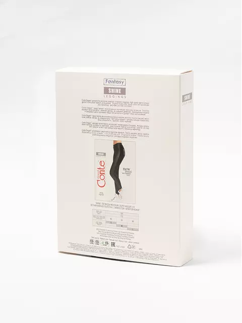 Леггинсы женские conte shine nero, 16С-231ТСП, 170-90/XS, CONTE ELEGANT,  - 2