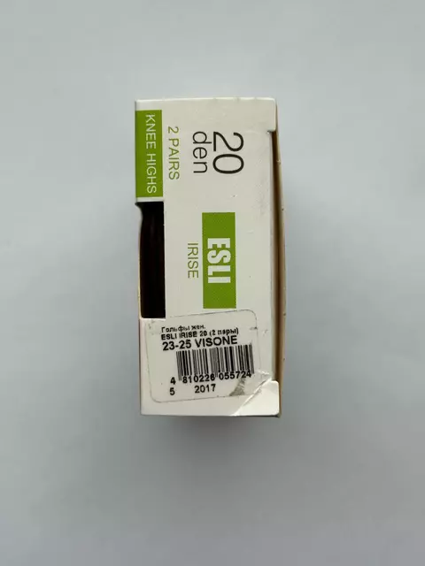 Гольфы женские esli irise 20 (2 пары) visone, 14С-72СПЕ, 36-39 (23-25), ESLI,  - 3