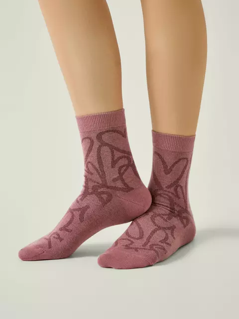 Носки женские conte classic 687 пепельно-розовый, 15С-15СП, 39-41 (25-27), CONTE ELEGANT,  - 2