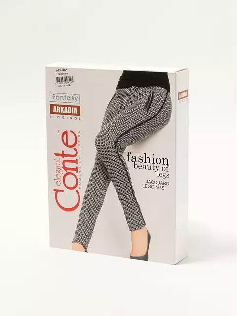 Леггинсы женские conte arkadia brown, , 170-90/XS, CONTE ELEGANT, - 1