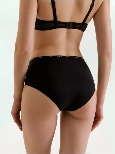 Трусы слип с высокой линией талии second skin rp2141 черный, 25С-0050КСП, 114/3XL, CONTE ELEGANT,  - 2