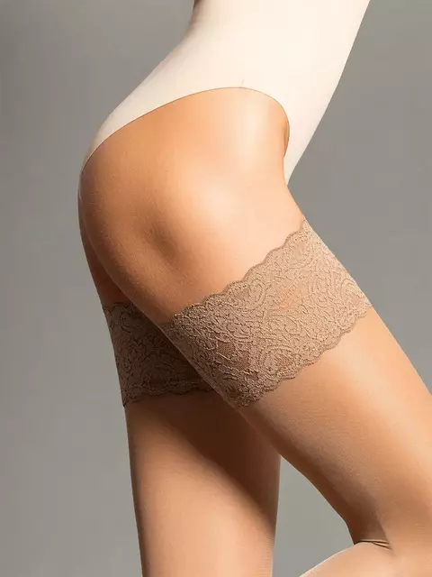 Чулки incanto tiffany 20 melon, , 3/4 (M/L), INCANTO, - 6