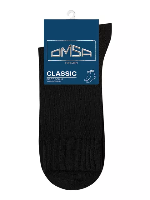 Носки мужские omsa classic 203 nero, , 42-44 (27-29), OMSA, - 3