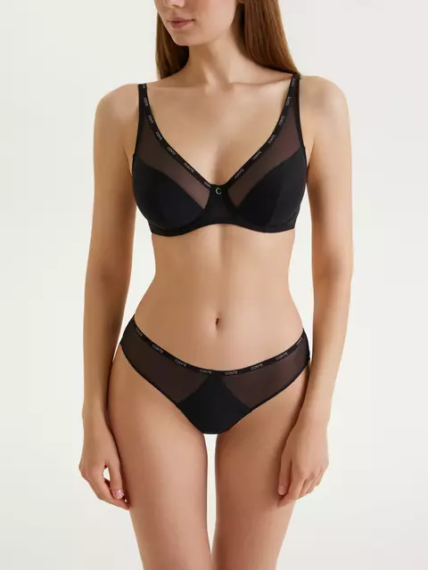 Бюстгальтер с мягкой чашкой second skin rb6189 черный, 25С-0048КСП, 75A, CONTE ELEGANT,  - 5