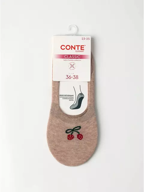 Подследники женские conte classic 1115 бежевый, 16С-12СП, 38-41 (25-27), CONTE ELEGANT,  - 5