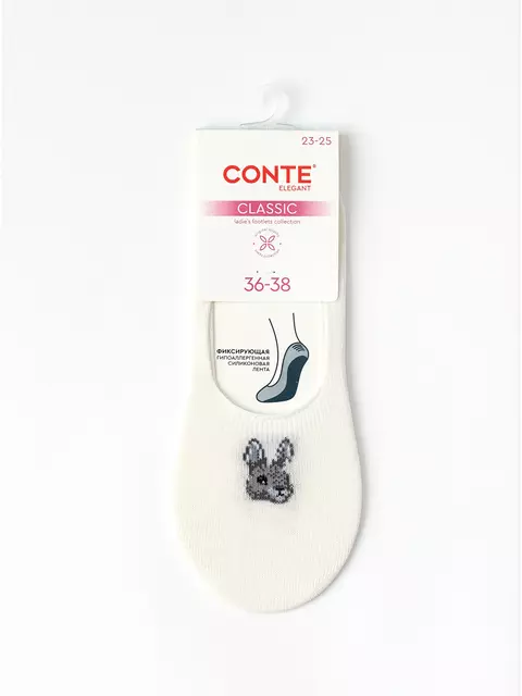 Подследники женские conte classic 1117 молочный, 16С-12СП, 38-41 (25-27), CONTE ELEGANT,  - 1