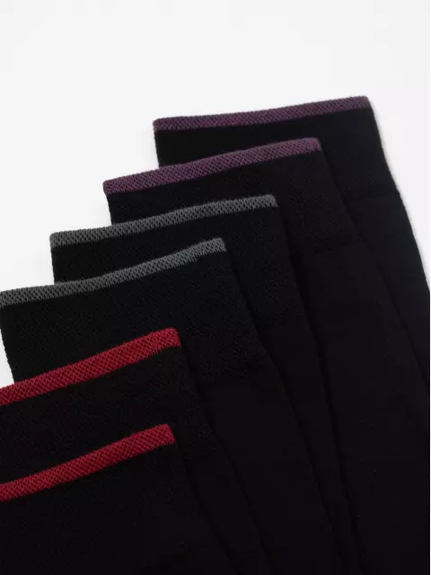 Носки мужские diwari classic (3 пары) 000 черный, 5С-08СП, 42-43 (27), DIWARI,  - 2