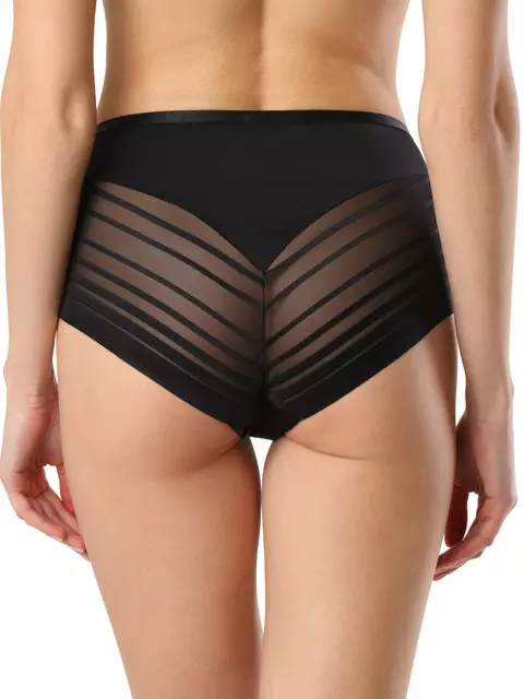 Трусы слип с высокой линией талии sport glam rp2297 черный, 24С-0058КСП, 98/M, CONTE ELEGANT,  - 2