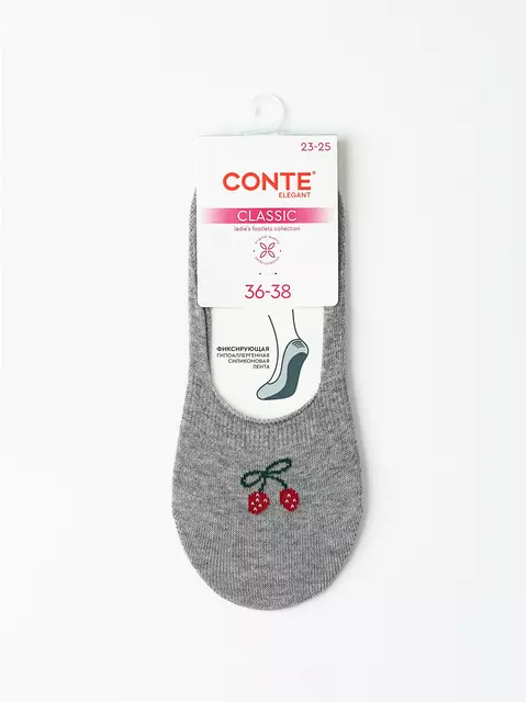 Подследники женские conte classic 1115 серый, 16С-12СП, 38-41 (25-27), CONTE ELEGANT,  - 3
