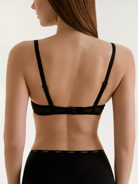 Бюстгальтер пуш-ап second skin rb1188 черный, 25С-0047КСП, 85A, CONTE ELEGANT,  - 3