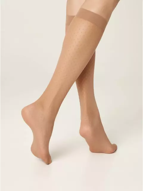 Гольфы женские fantasy perla bronz, 21С-149СП, 36-39 (23-25), CONTE ELEGANT,  - 3