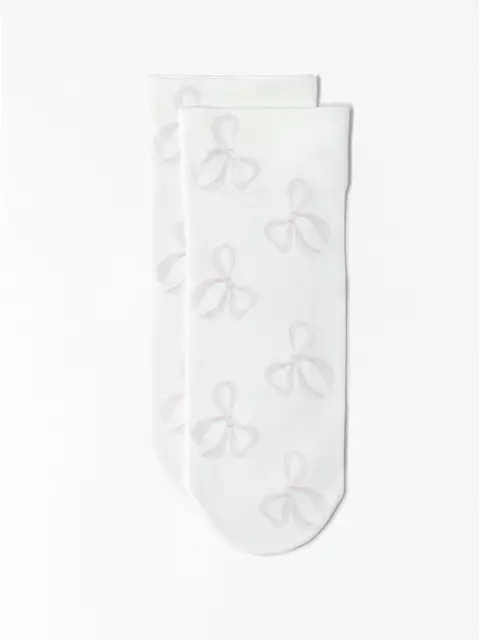 Носки женские с рисунком «розовые бантики» fantasy 941 mix, 22С-55СП, 36-39 (23-25), CONTE ELEGANT,  - 4