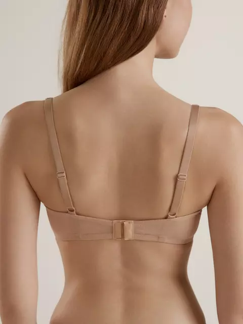 Бюстгальтер с мягкой треугольной чашкой second skin rb6189 нюд, 25С-0048КСП, 90A, CONTE ELEGANT,  - 2