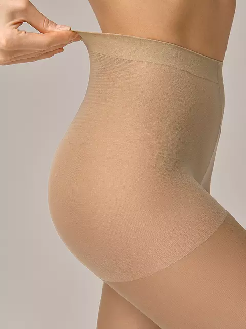 Колготки женские omsa lady 20 caramello, , 2, OMSA, - 3