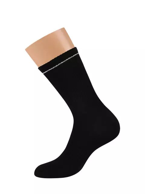 Мужские высокие носки omsa active 115 nero, , 36-38 (23-25), OMSA, - 2