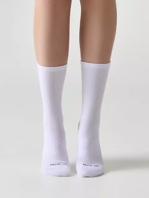 Удлинённые носки sport 1105 белый, 25С-200СП, 39-41 (25-27), CONTE ELEGANT,  - 2