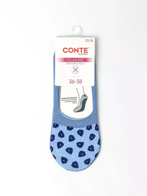 Подследники женские conte classic 1163 светлый джинс, 26С-34СП, 36-38 (23-25), CONTE ELEGANT,  - 4