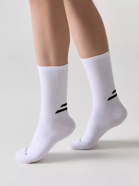 Удлинённые носки sport 1105 белый, 25С-200СП, 39-41 (25-27), CONTE ELEGANT,  - 1