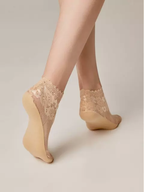 Носки женские esli is006 beige, IS006, 36-39 (23-25), ESLI,  - 3