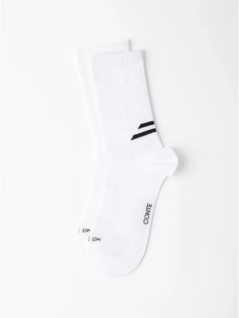 Удлинённые носки sport 1105 белый, 25С-200СП, 39-41 (25-27), CONTE ELEGANT,  - 4