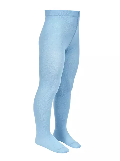 Однотонные детские колготки без пятки omsa kids 11с02 blu chiaro, , 116-122/16-17, OMSA, - 1