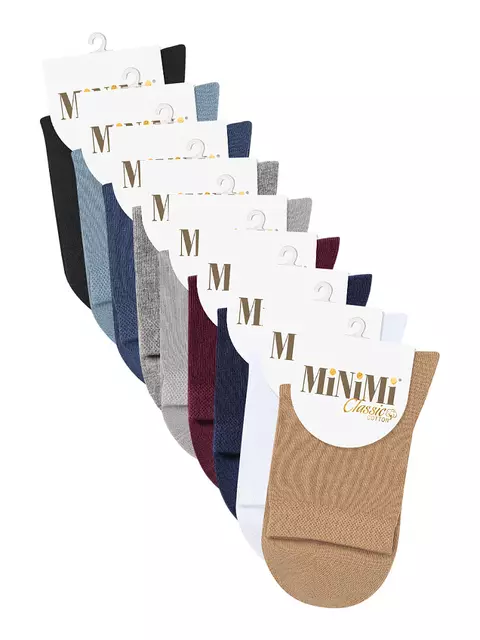 Носки женские minimi mini cotone 1202 jeans, , 36-38 (23-25), MINIMI, - 5