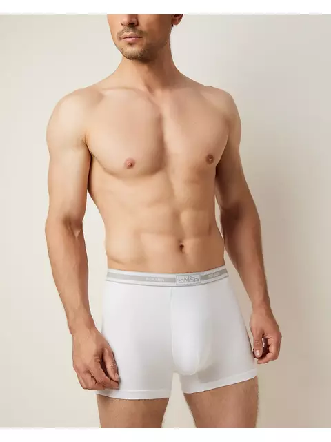 Трусы мужские боксеры omsa omb 1234 bianco, , 46 (M), OMSA, - 1