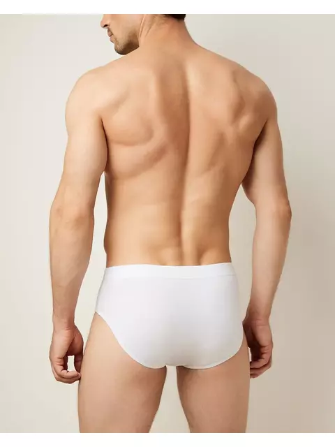 Трусы мужские слипы omsa omb 1223 bianco, , 46 (M), OMSA, - 2