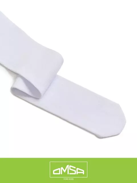 Однотонные детские колготки без пятки omsa kids 11с02 bianco, , 116-122/16-17, OMSA, - 5
