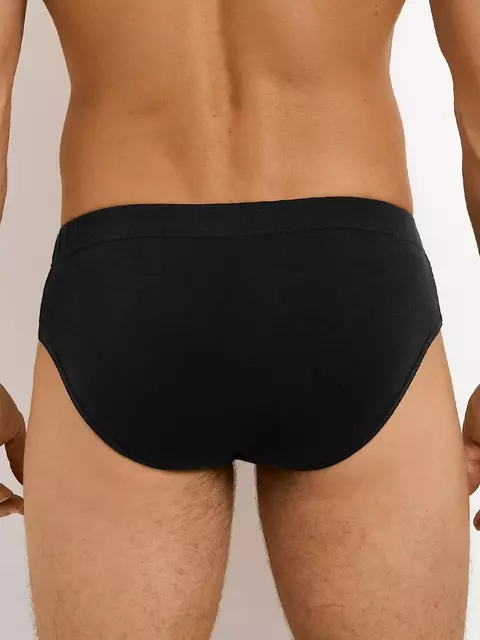 Мужские трусы слипы omsa omb 1223-1 nero, , 48 (L), OMSA, - 2