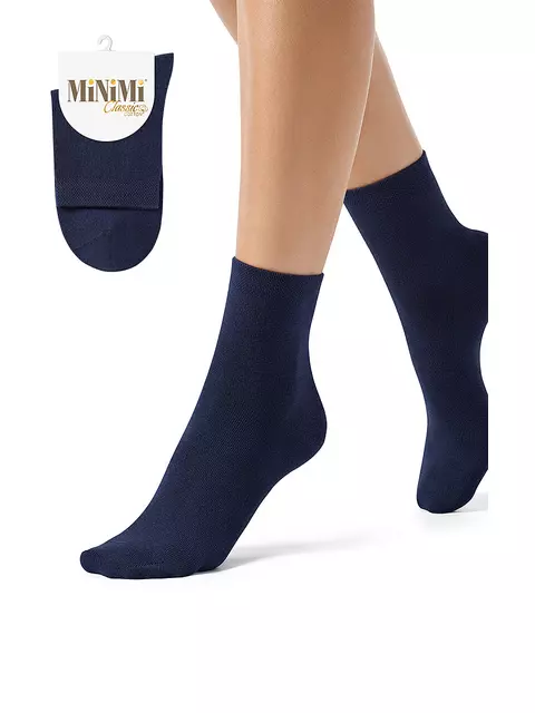Носки женские minimi mini cotone 1202 blu, , 36-38 (23-25), MINIMI, - 1