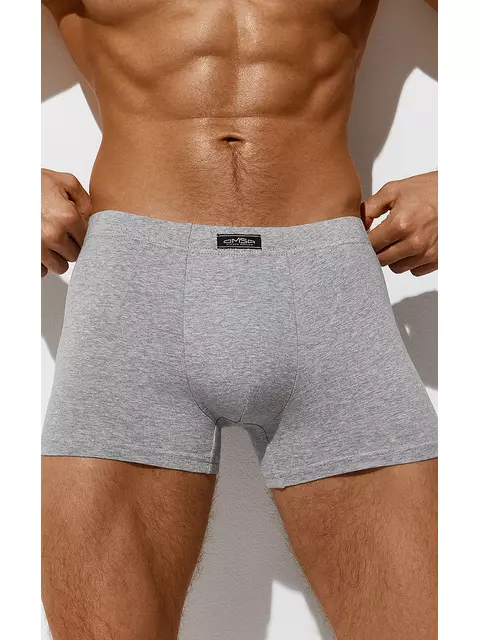 Трусы мужские боксеры omsa omb 1233 grigio melange, , 44 (S), OMSA, - 1