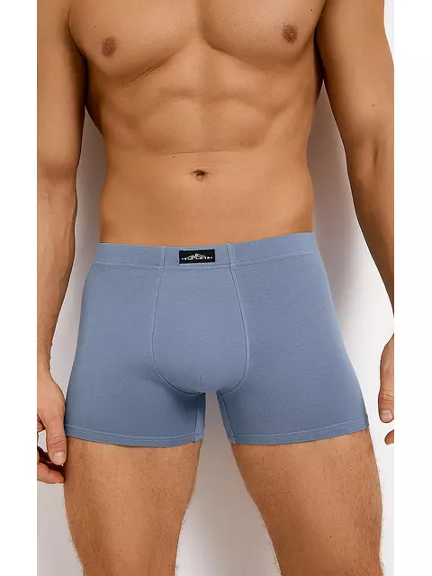 Мужские трусы боксеры omsa omb 1233-1 cadet blu, , 48 (L), OMSA, - 1