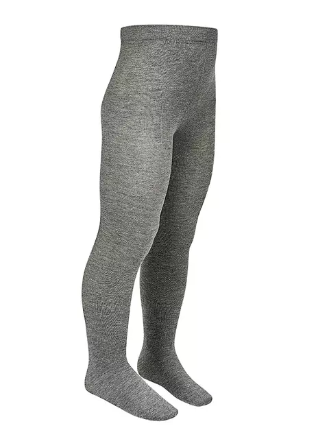 Однотонные детские колготки без пятки omsa kids 11с02 grigio melange, , 92-98/13-14, OMSA, - 1