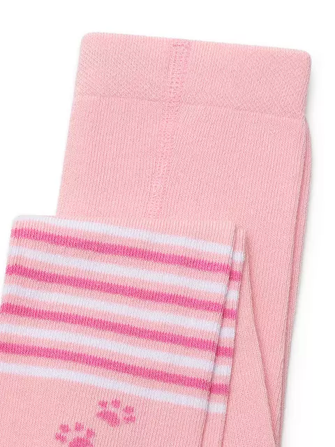 Детские колготки с рисунком (кот и зайчик) omsa kids 11p62 rosa chiaro, , 92-98/13-14, OMSA, - 4