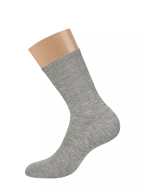 Женские высокие спортивные носки omsa active 152 grigio melange, , 36-38 (23-25), OMSA, - 2