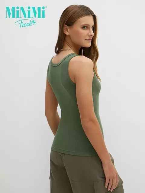 Майка женская из кашкорсе minimi 1321_01ce militari, , 42 (XS), MINIMI, - 3