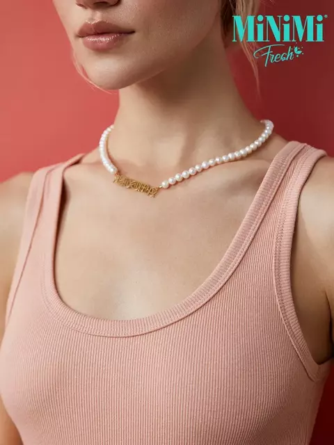 Майка женская на широких бретелях из кашкорсе minimi 1321_01ce rosa antico, , 42 (XS), MINIMI, - 5