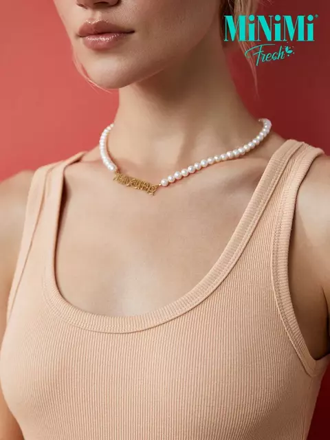 Майка женская на широких бретелях из кашкорсе minimi 1321_01ce pesca, , 46 (M), MINIMI, - 4