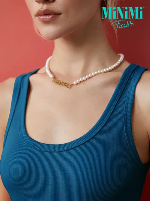 Майка женская на широких бретелях из кашкорсе minimi 1321_01ce cobalto, , 42 (XS), MINIMI, - 4