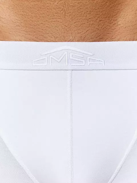 Мужские трусы «боксеры» bamboo omsa omb 1250 bianco, , 48 (L), OMSA, - 3