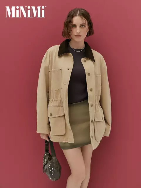Женский лонгслив из кашкорсе minimi 1611с fresh cioccolata, , 42 (XS), MINIMI, - 5