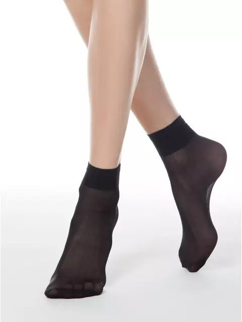 Носки женские conte tension soft 20 (1 пара) nero, 14С-56СП, 36-39 (23-25), CONTE ELEGANT,  - 2