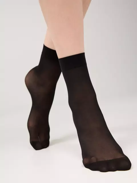 Носки женские conte pudra (2 пары) nero, 21С-184СП, 36-39 (23-25), CONTE ELEGANT,  - 2