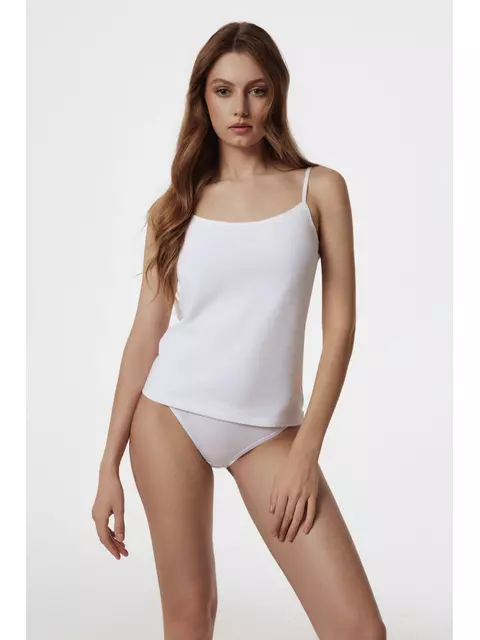 Топ женский на тонких бретелях conte lt 2019 white, 20С-1059ТСП, 170-96/L, CONTE ELEGANT,  - 1