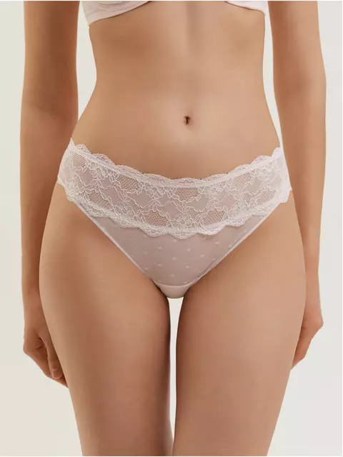 Трусы женские танга conte jolie tp6196 зефир, 25С-0024КСП, 90/XS, CONTE ELEGANT,  - 1