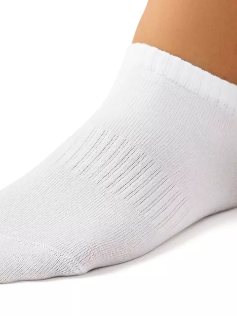Женские спортивные носки omsa active 151 bianco, , 36-38 (23-25), OMSA, - 3