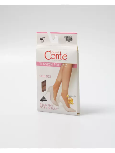 Носки женские conte tension soft 40 (1 пара) natural, 14С-55СП, 36-39 (23-25), CONTE ELEGANT,  - 2